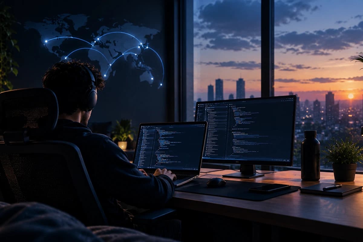 RaveNodes flexible work environment